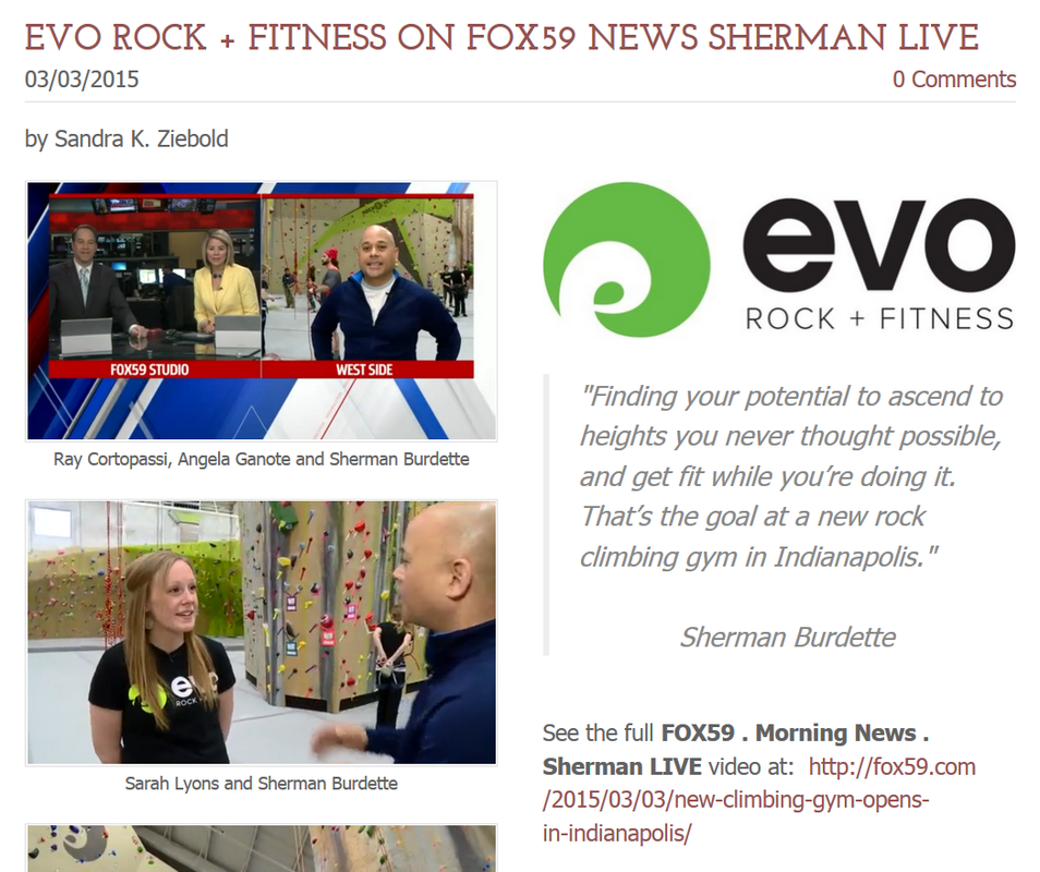 Media Coverage Cutting http://zieboldimagery.com/3/post/2015/03/evo-rock-fitness-on-fox59-news-sherman-live.html
